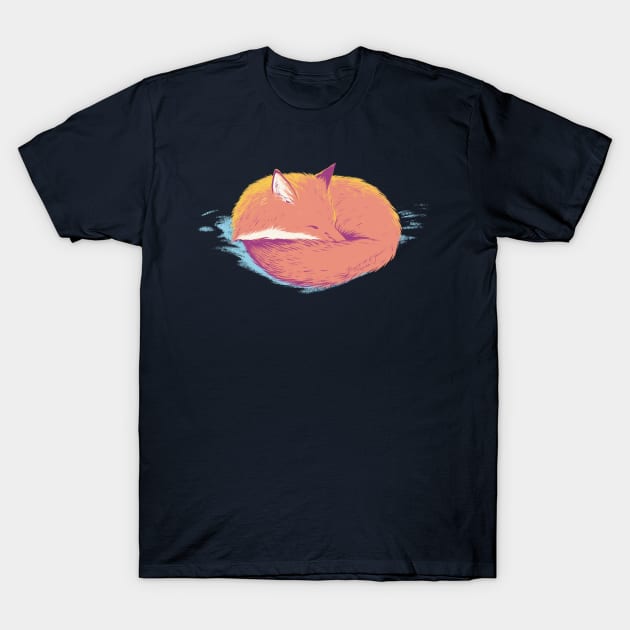 Sleeping fox T-Shirt by iambirgitte